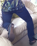 Legs and feet of my mother-in-law - very sexy!