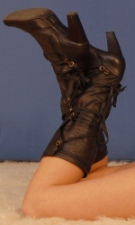 These are her own boots